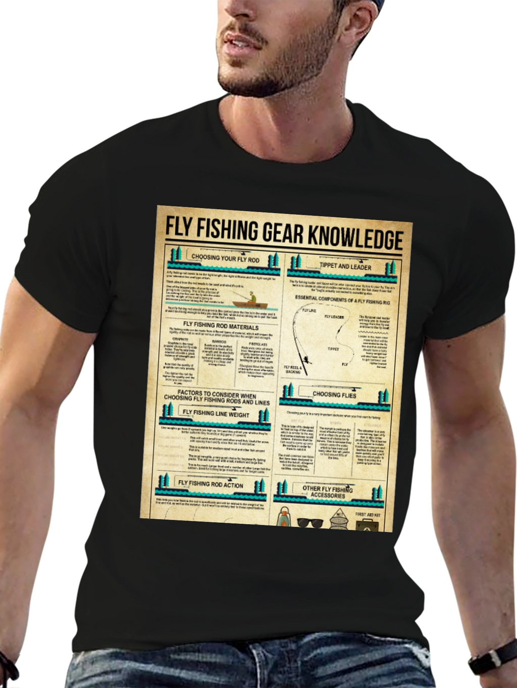 Fly Fishing Gear Knowledge T-Shirt