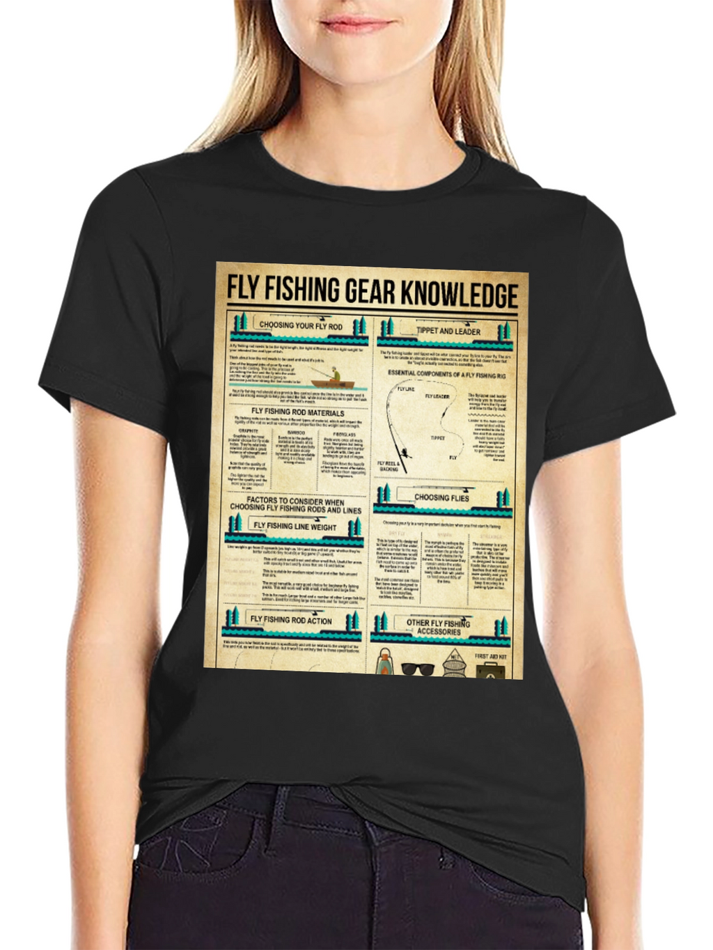 Fly Fishing Gear Knowledge T-Shirt