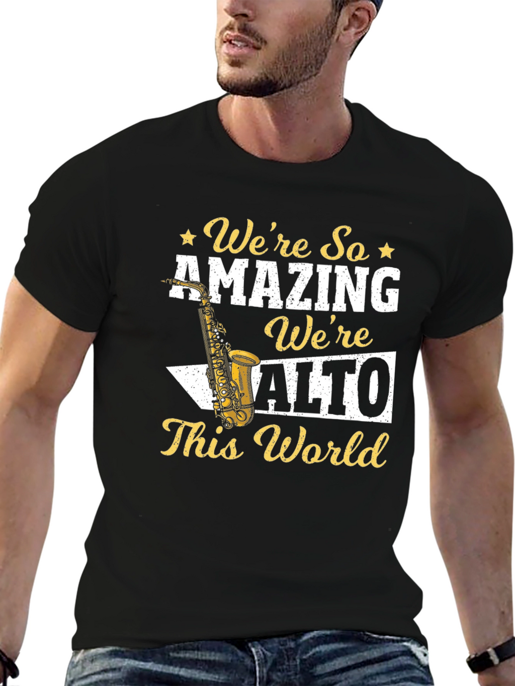 Amazing Alto Saxophone T-Shirt - Music Lover Gift