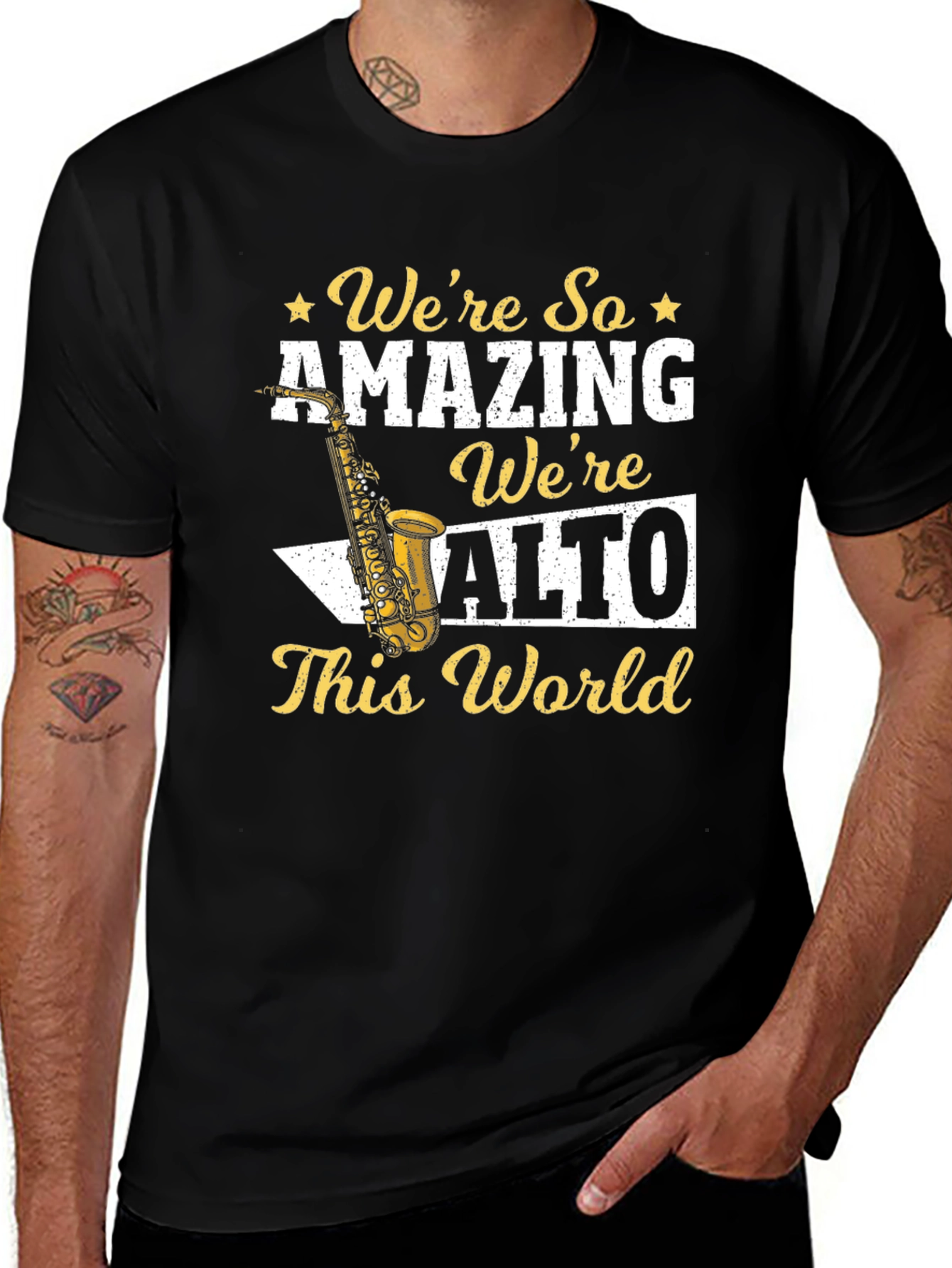 Amazing Alto Saxophone T-Shirt - Music Lover Gift