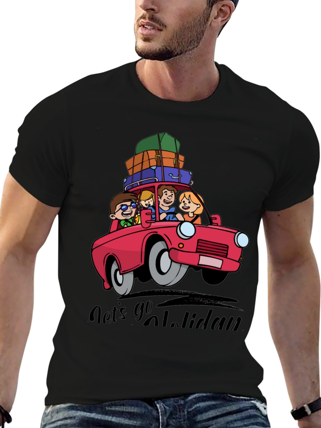 Family Holiday Road Trip T-Shirt