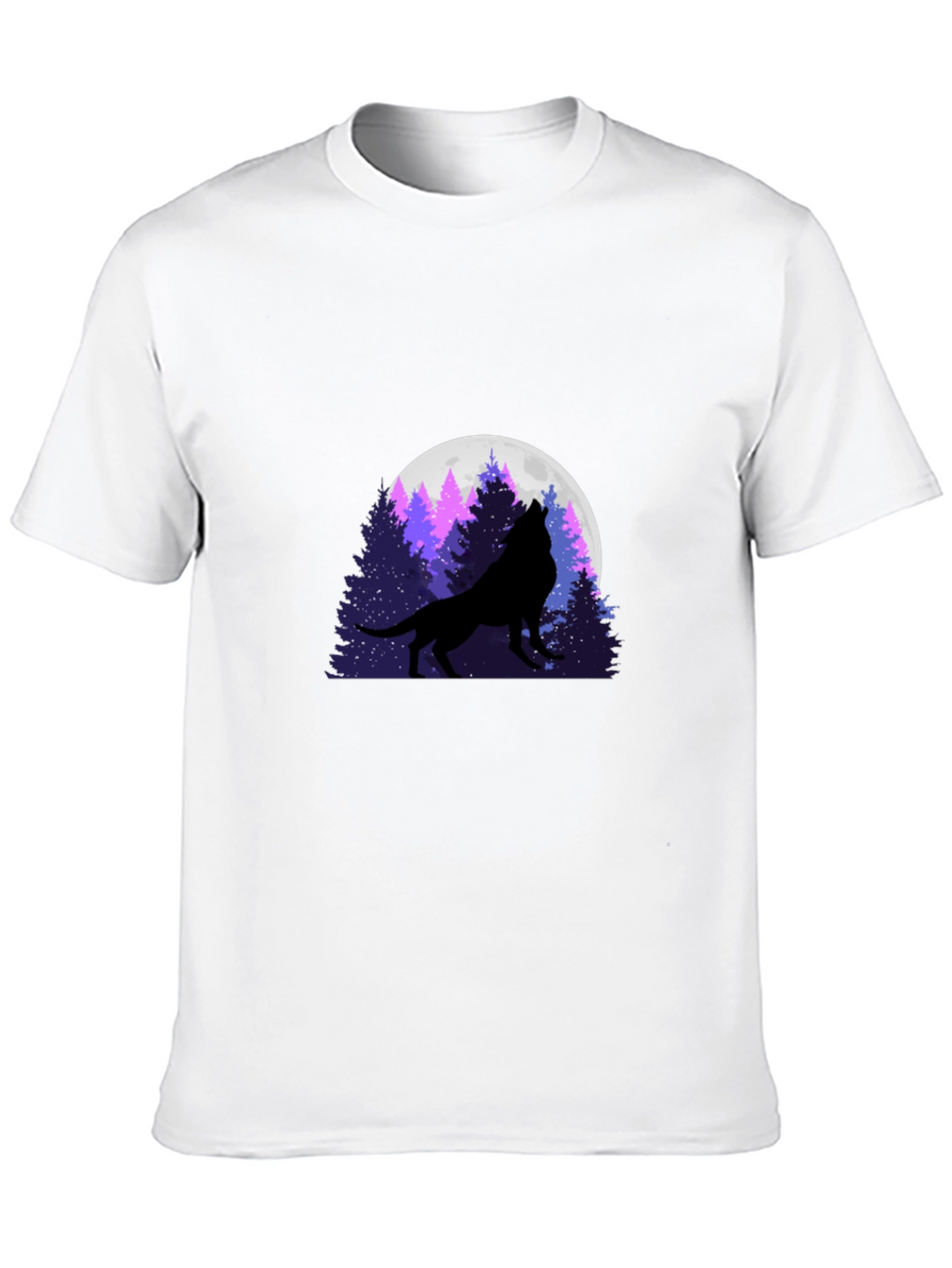 Wolf Moon Silhouette T-Shirt