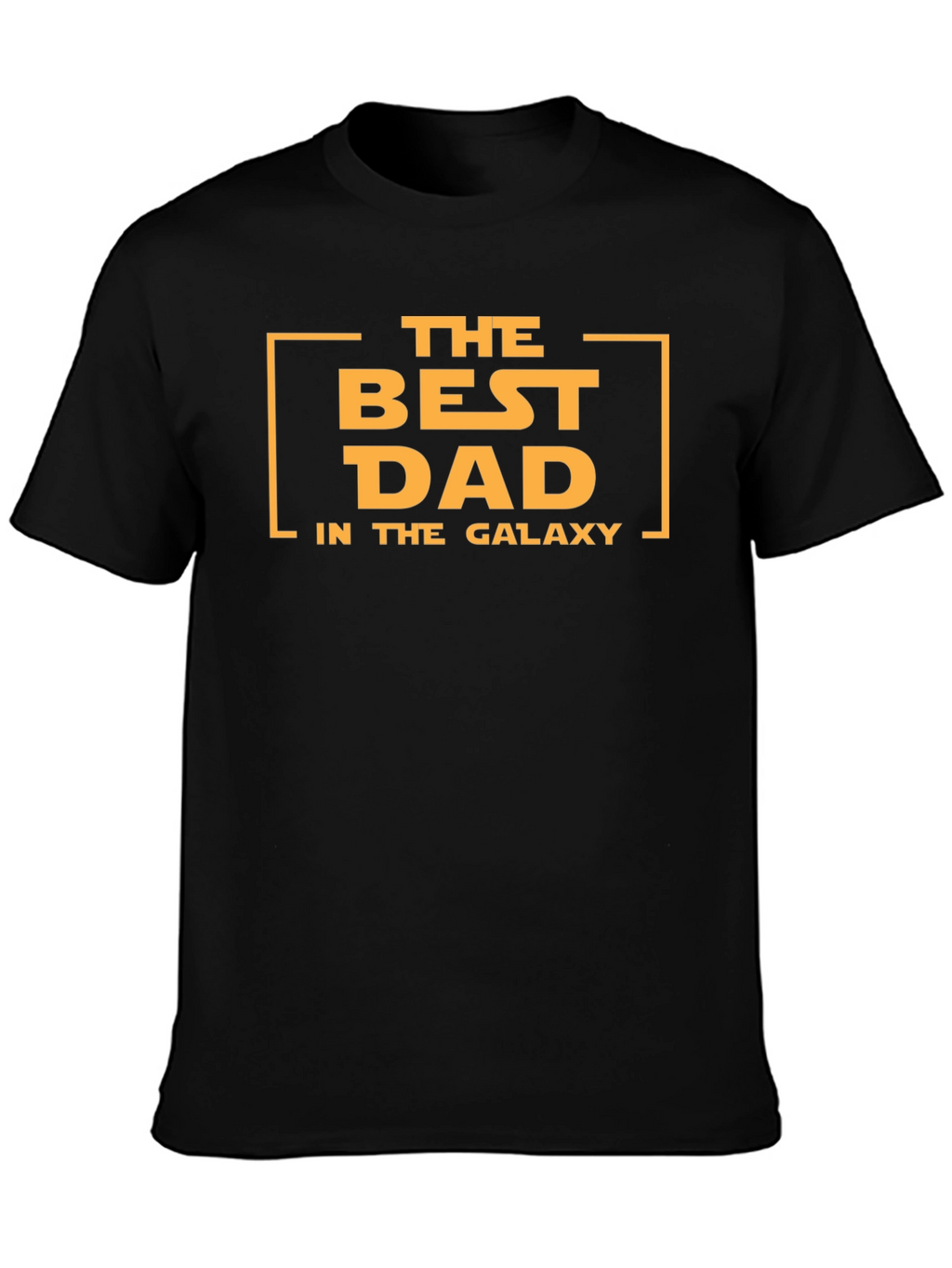 Best Dad in the Galaxy T-Shirt - Black