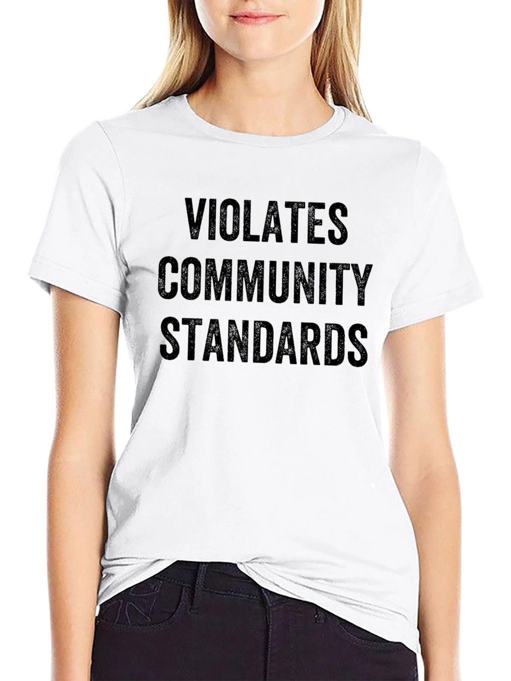 Violates Community Standards Graphic Tee