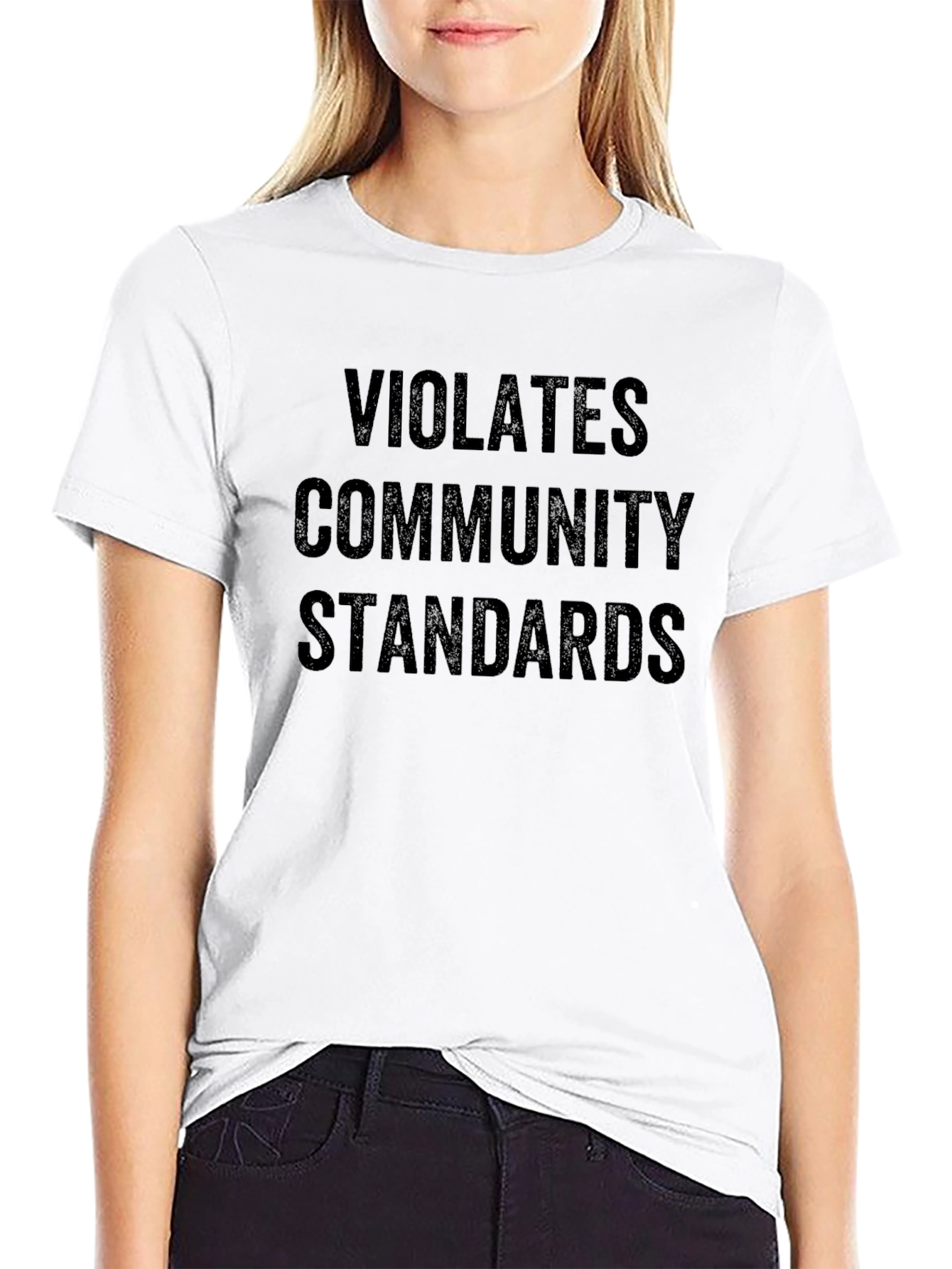 Violates Community Standards Graphic Tee