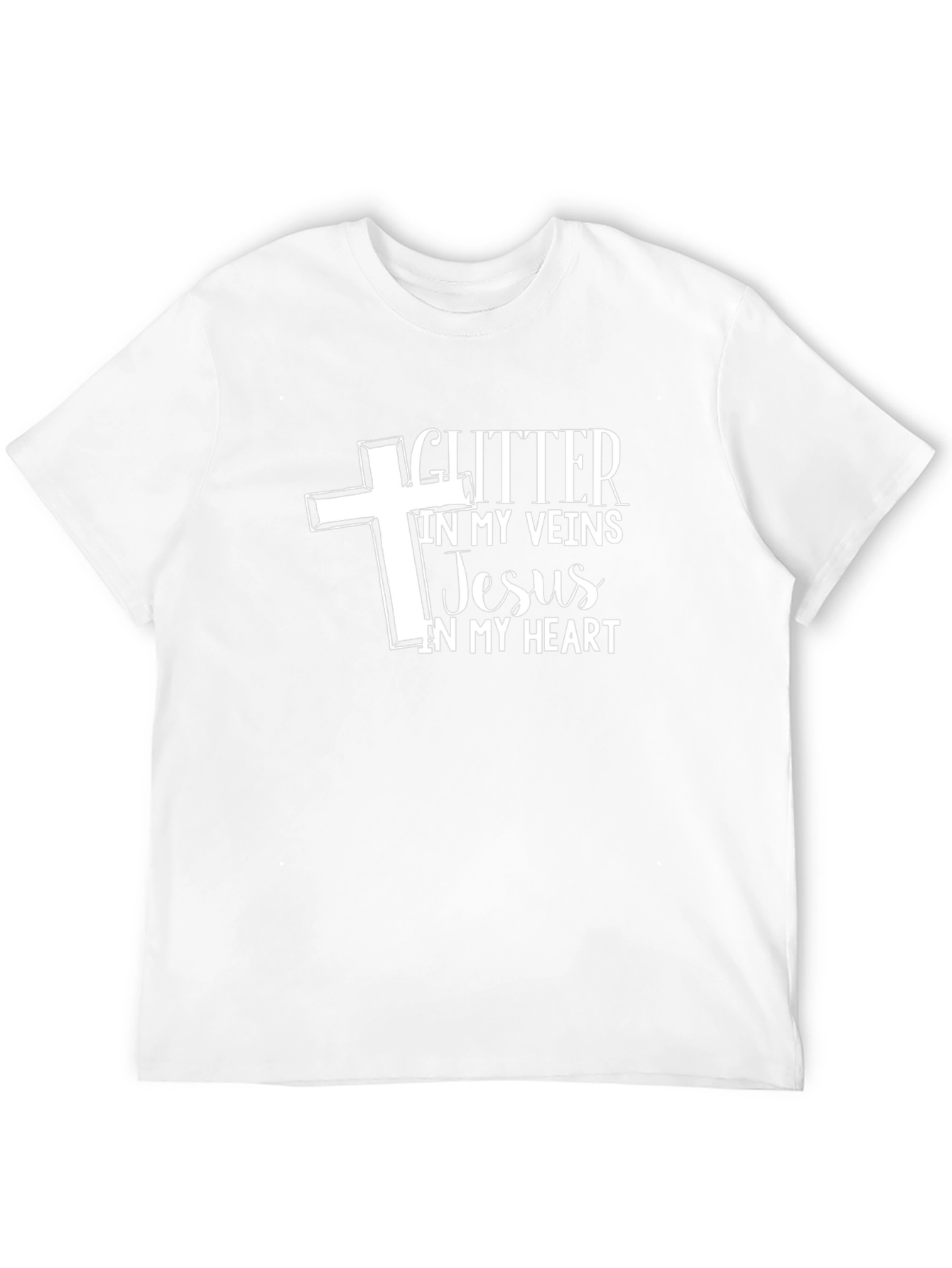 Glitter in My Veins Christian T-Shirt