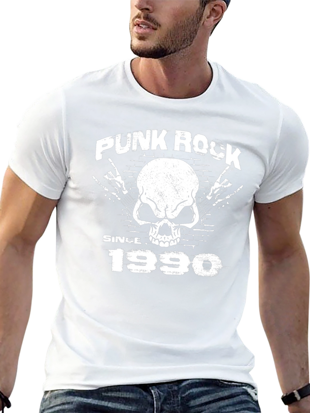 Punk Rock Since 1990 Black T-Shirt