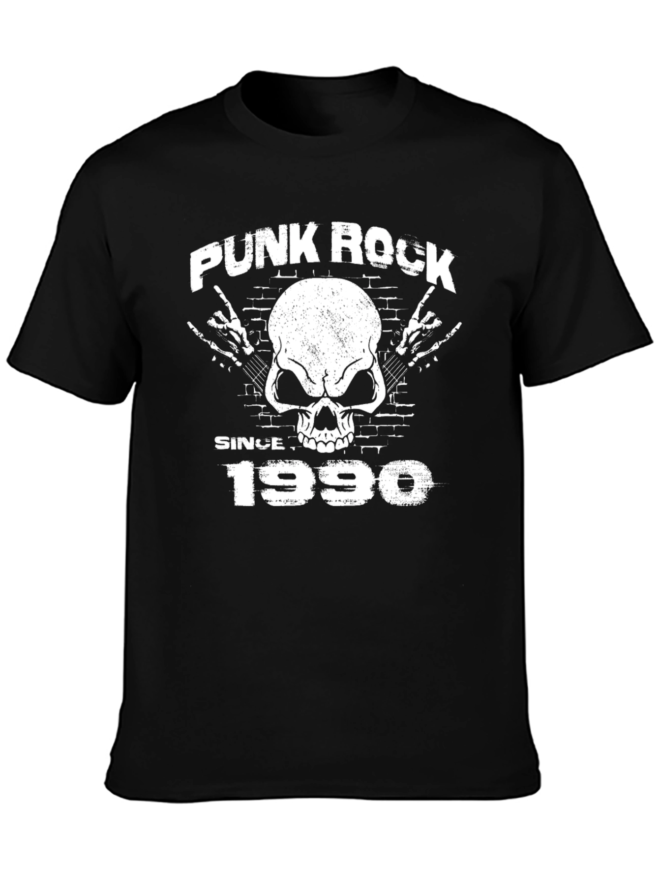 Punk Rock Since 1990 Black T-Shirt