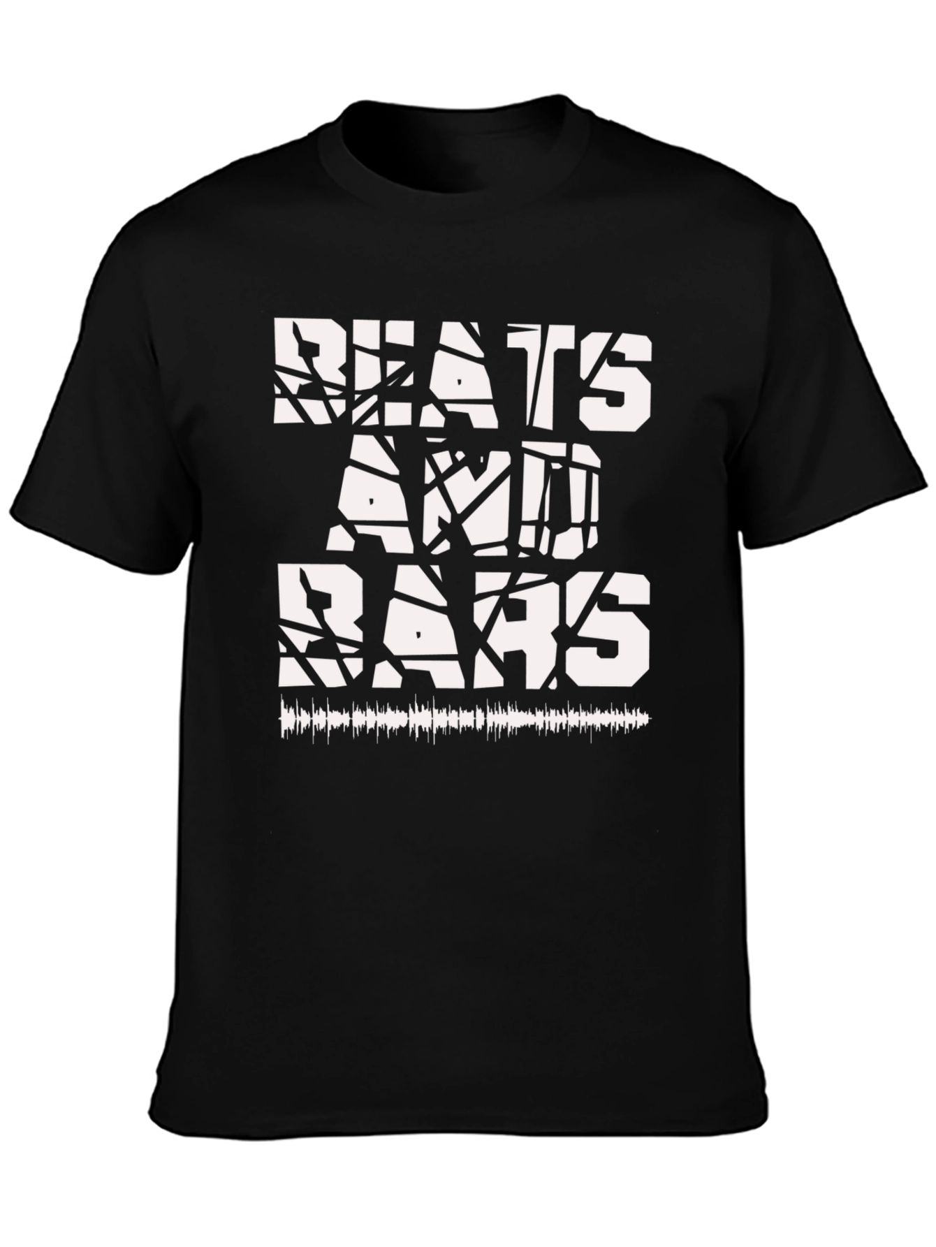 Beats and Bars Graphic Print T-Shirt