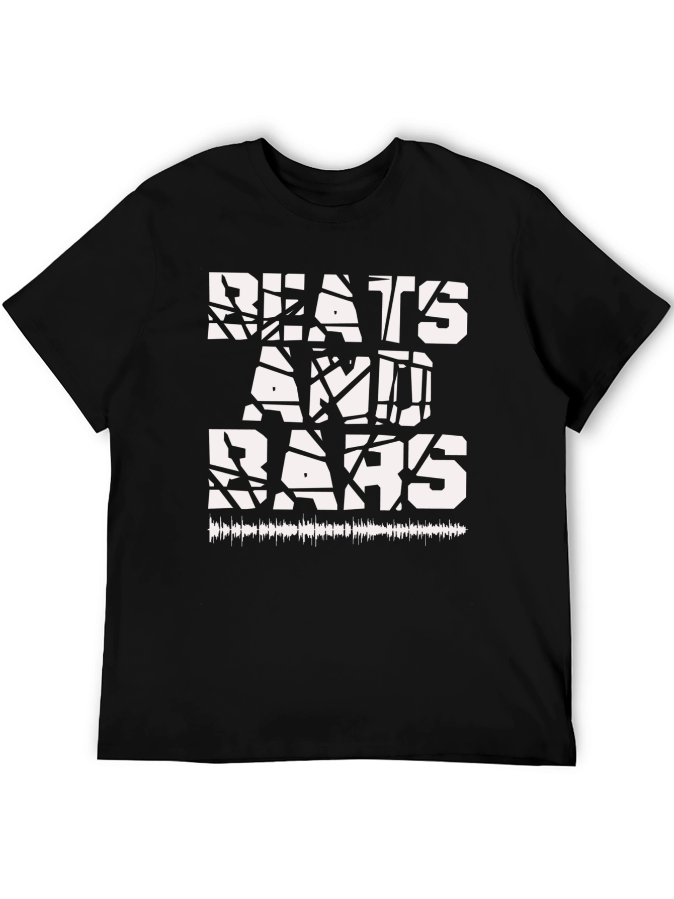 Beats and Bars Graphic Print T-Shirt