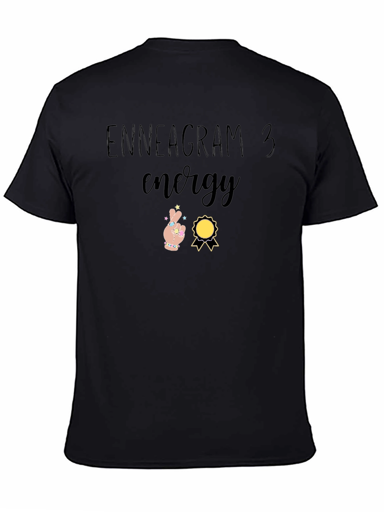 Enneagram 3 Energy T-Shirt - Black Motivational
