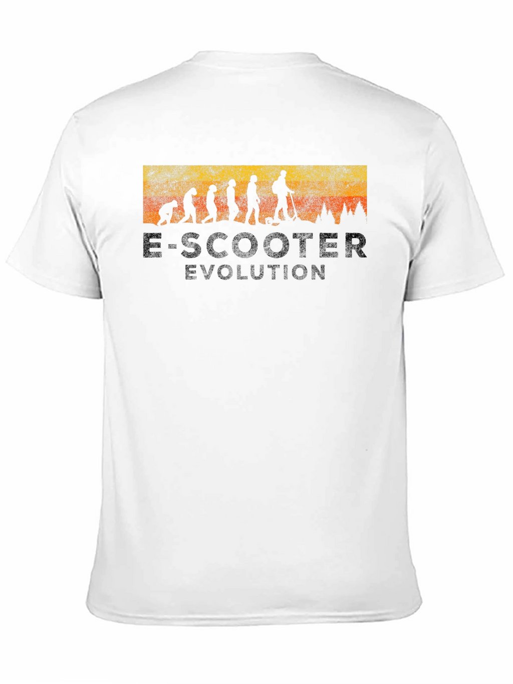 E-Scooter Evolution Graphic T-Shirt