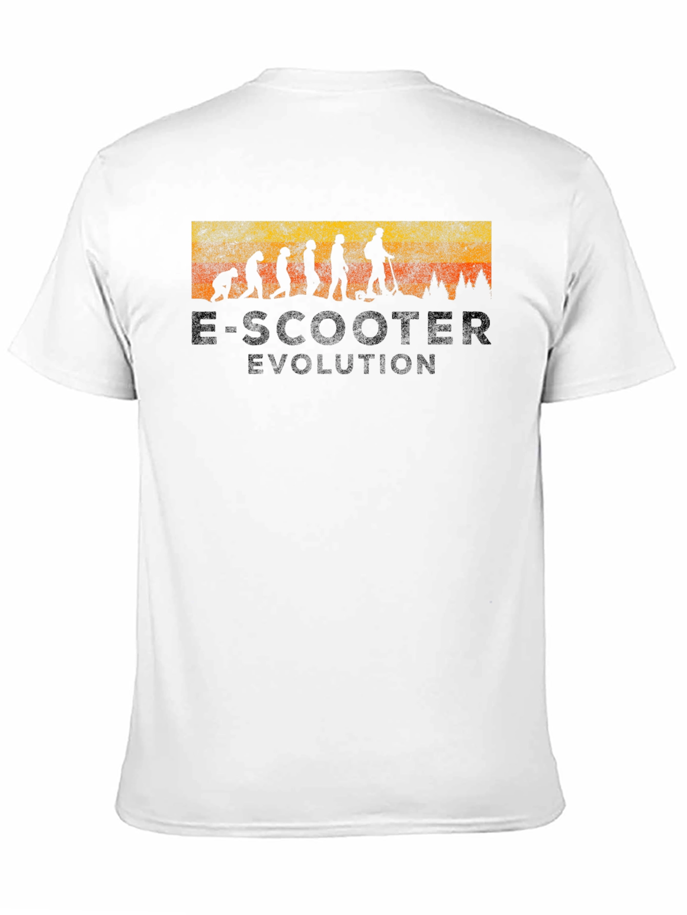 E-Scooter Evolution Graphic T-Shirt