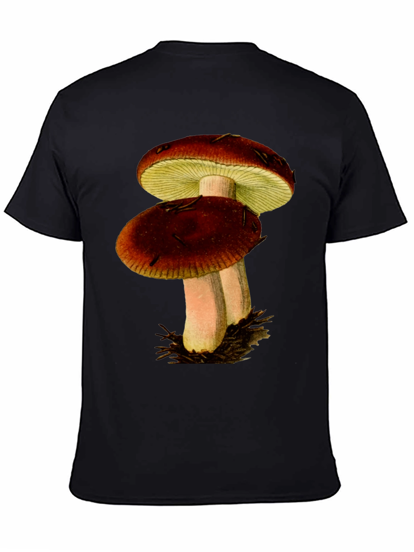 Mushroom Graphic T-Shirt - Nature Inspired Tee