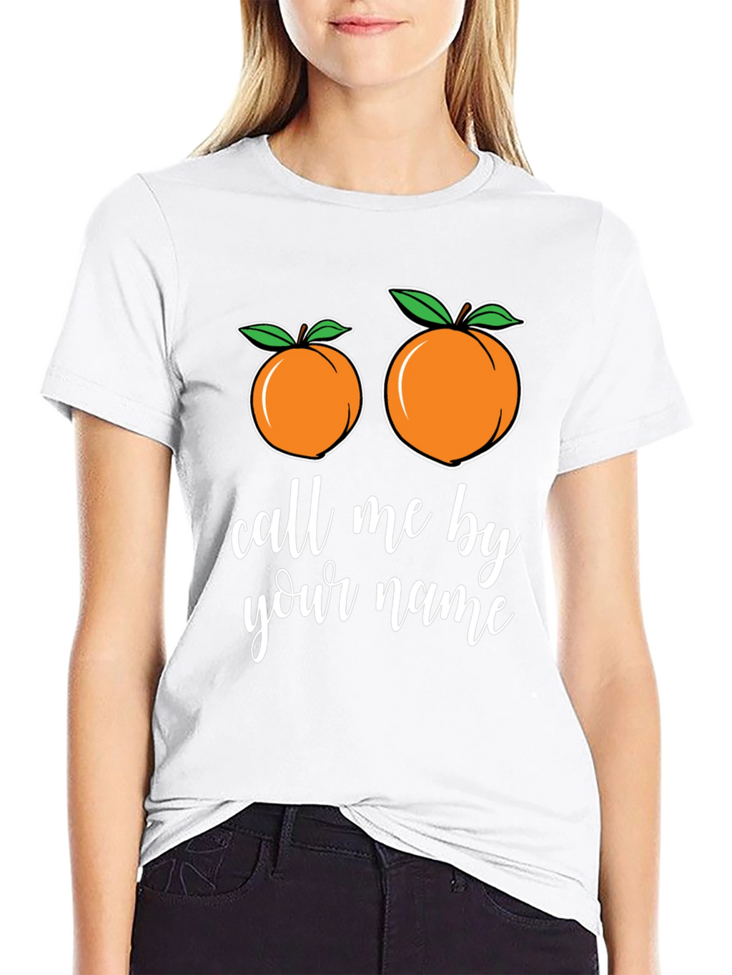Call Me By Your Name Peach T-Shirt