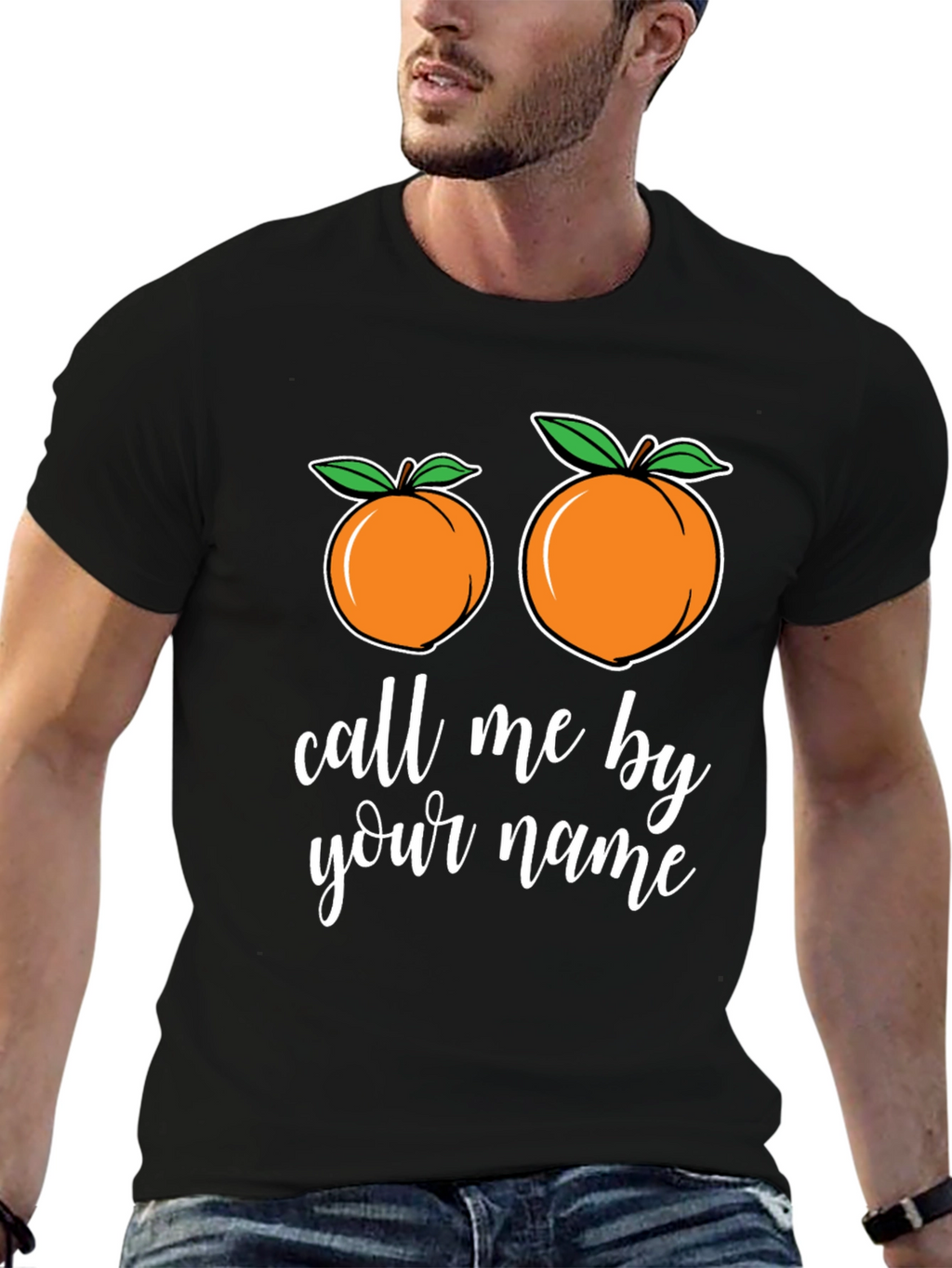 Call Me By Your Name Peach T-Shirt