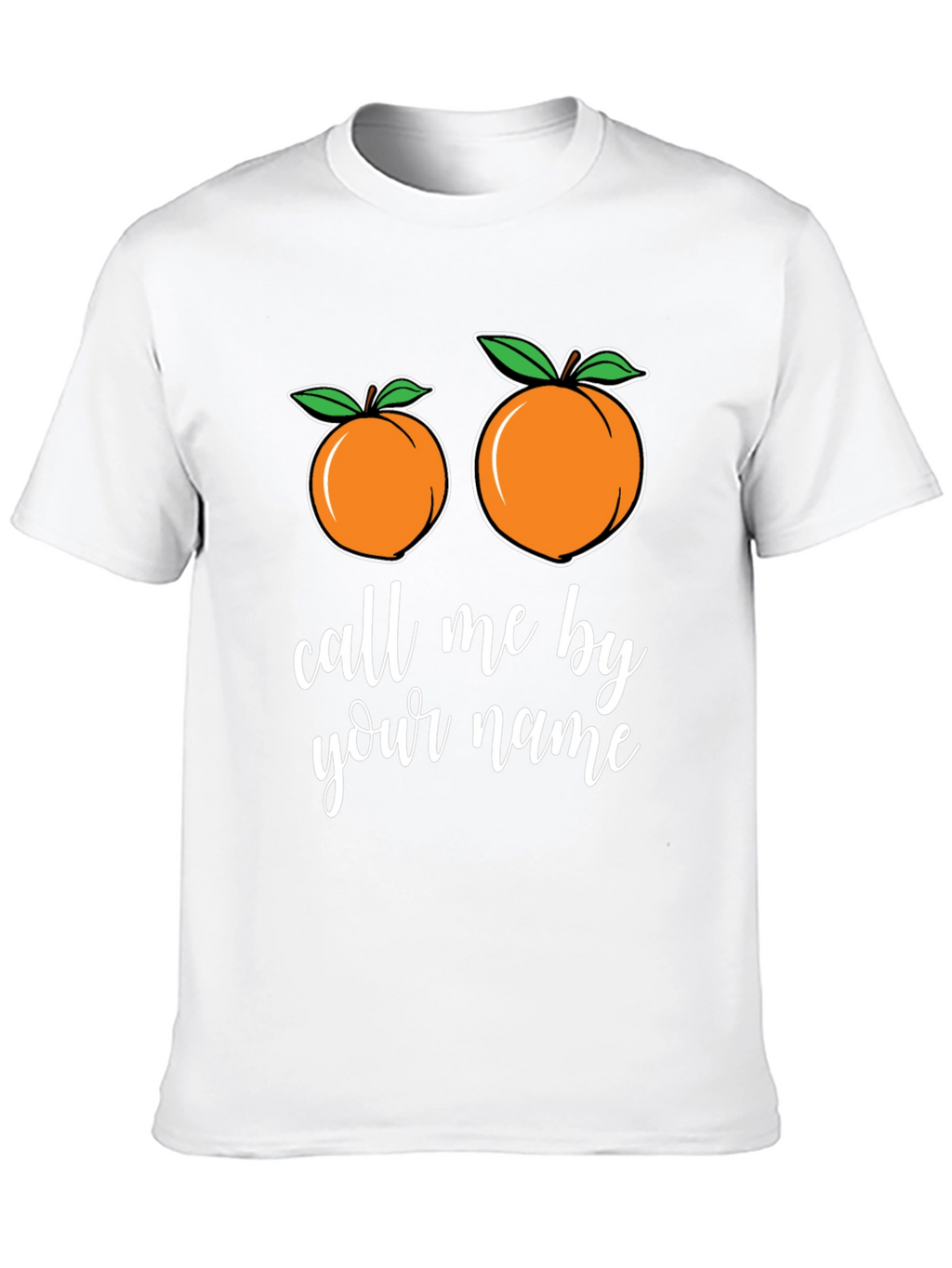 Call Me By Your Name Peach T-Shirt