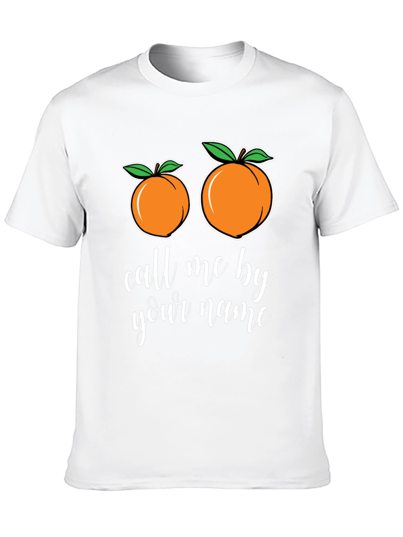 Call Me By Your Name Peach T-Shirt