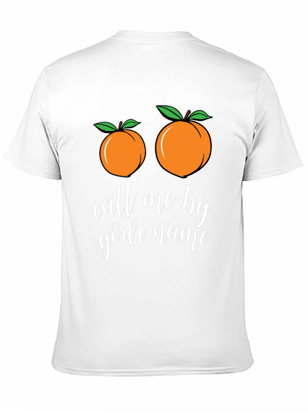 Call Me By Your Name Peach T-Shirt