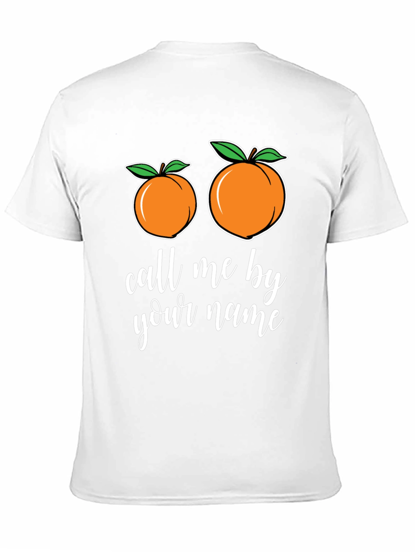 Call Me By Your Name Peach T-Shirt