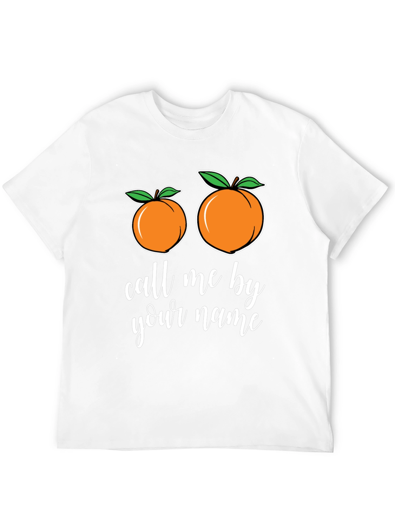 Call Me By Your Name Peach T-Shirt