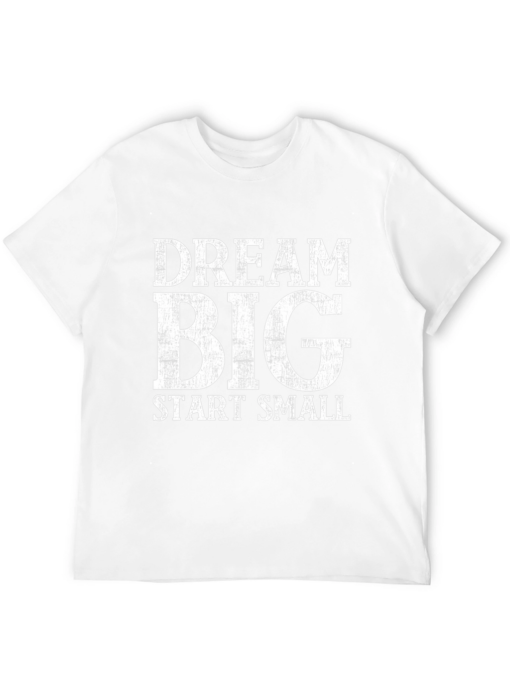 Dream Big Start Small Black Graphic T-Shirt