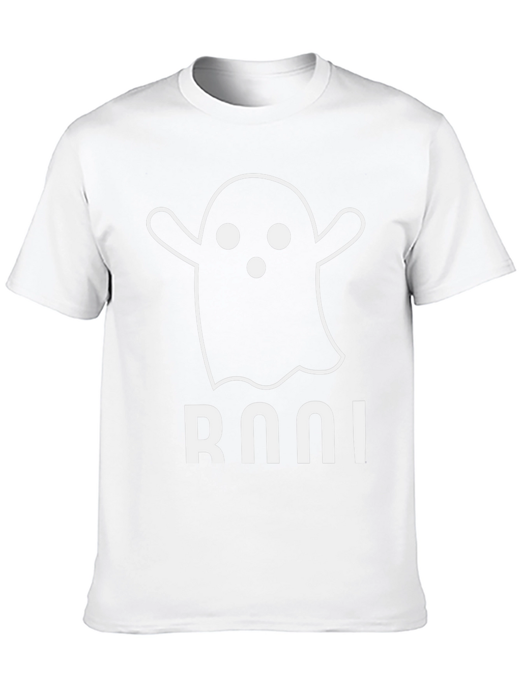 Boo! Ghost Graphic Black T-Shirt