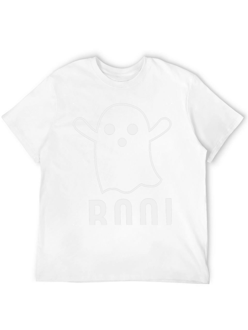 Boo! Ghost Graphic Black T-Shirt