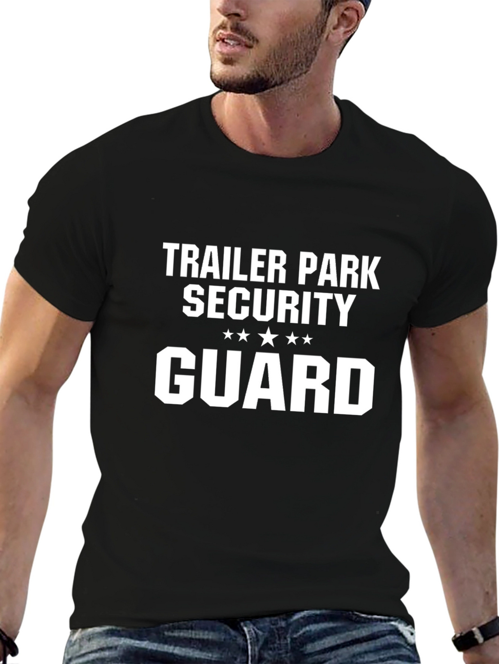 Trailer Park Security Guard Funny T-Shirt