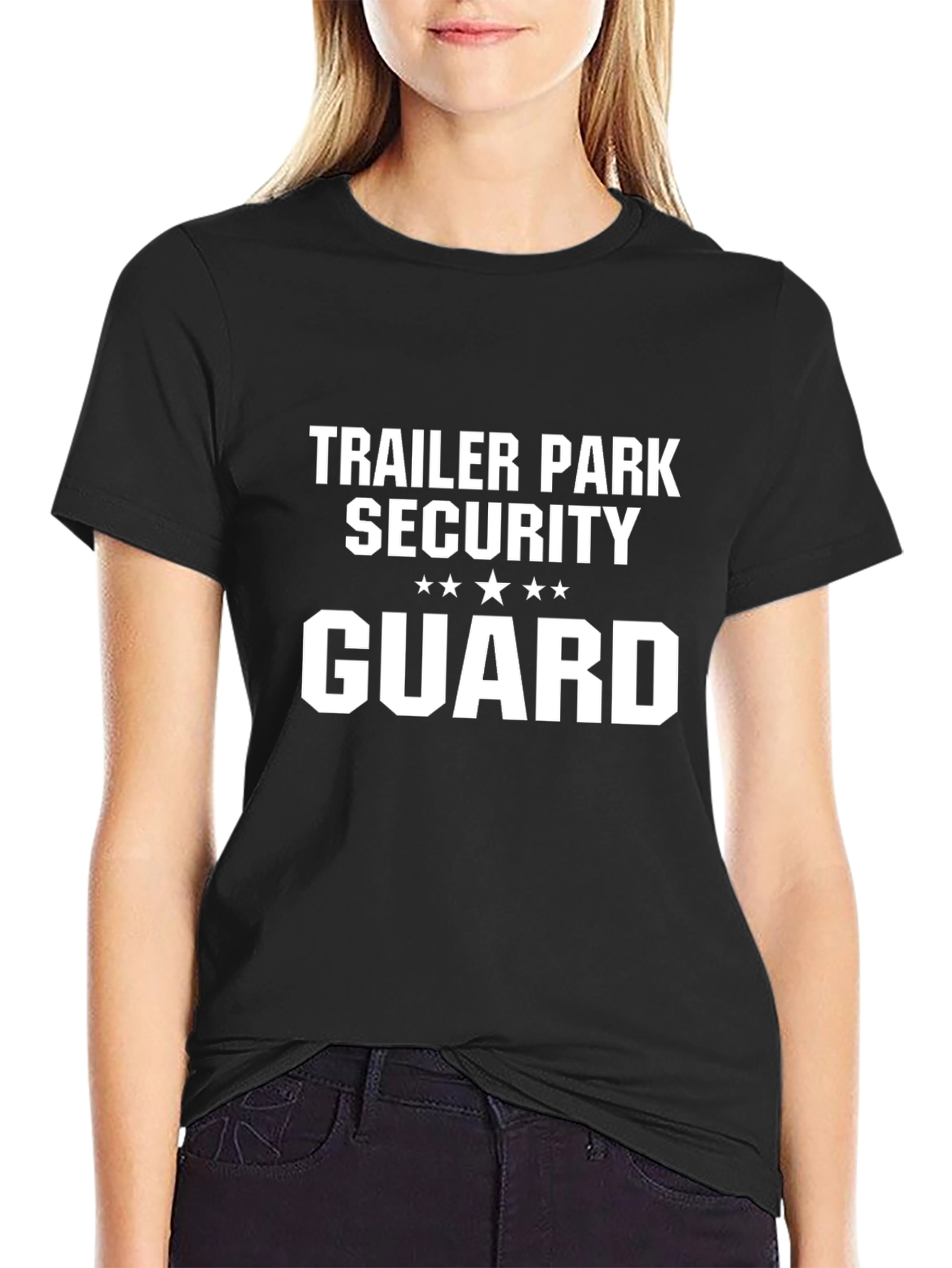 Trailer Park Security Guard Funny T-Shirt