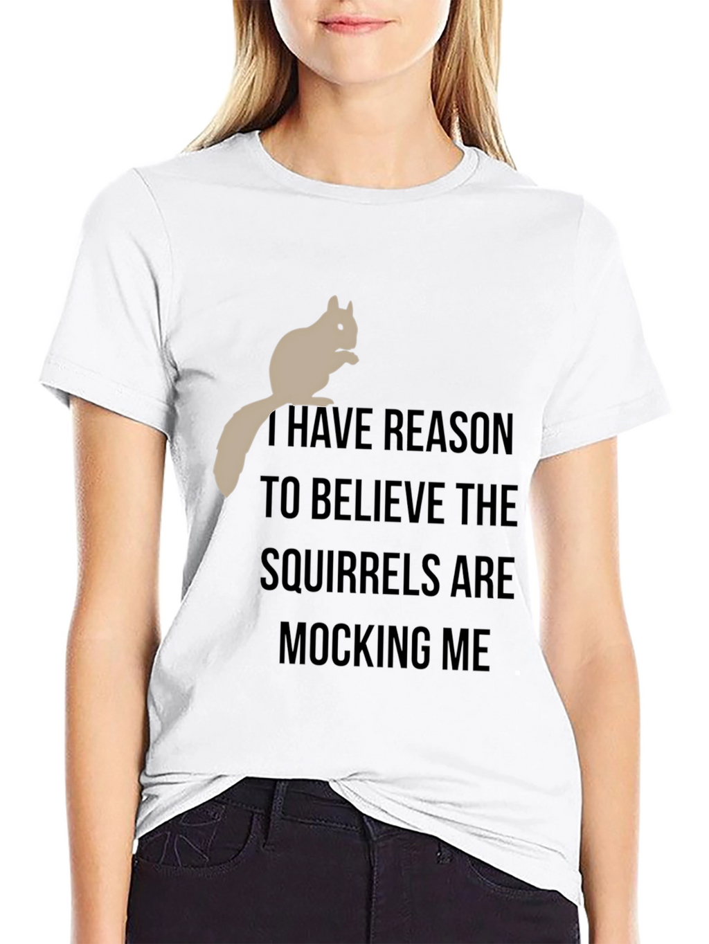 Squirrel Mocking T-Shirt - Funny Animal Tee