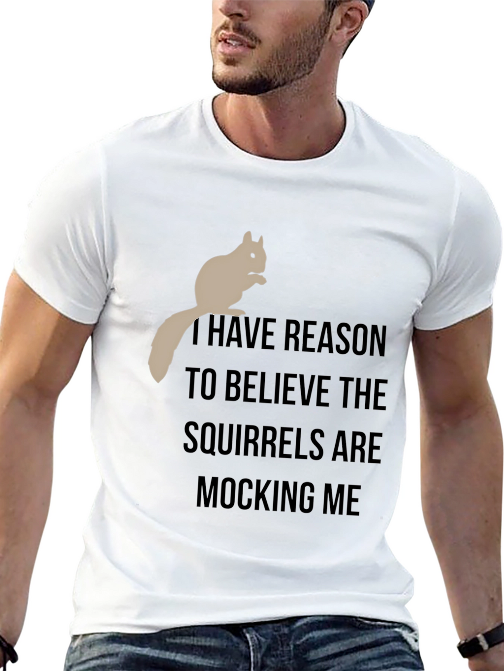Squirrel Mocking T-Shirt - Funny Animal Tee