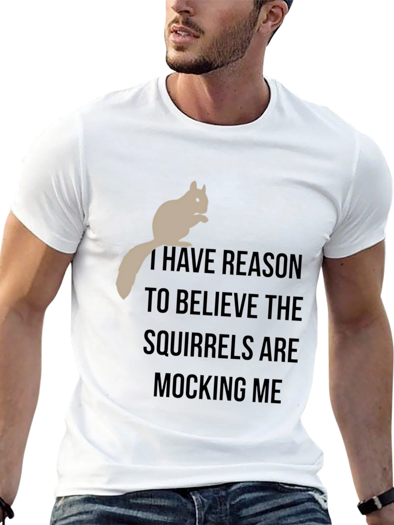 Squirrel Mocking T-Shirt - Funny Animal Tee