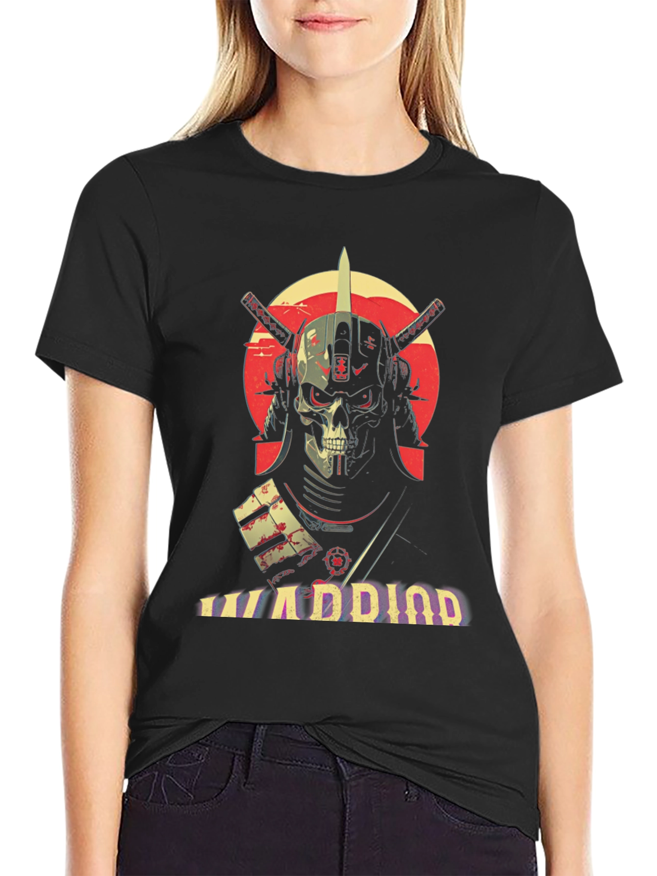 Samurai Warrior Graphic T-Shirt