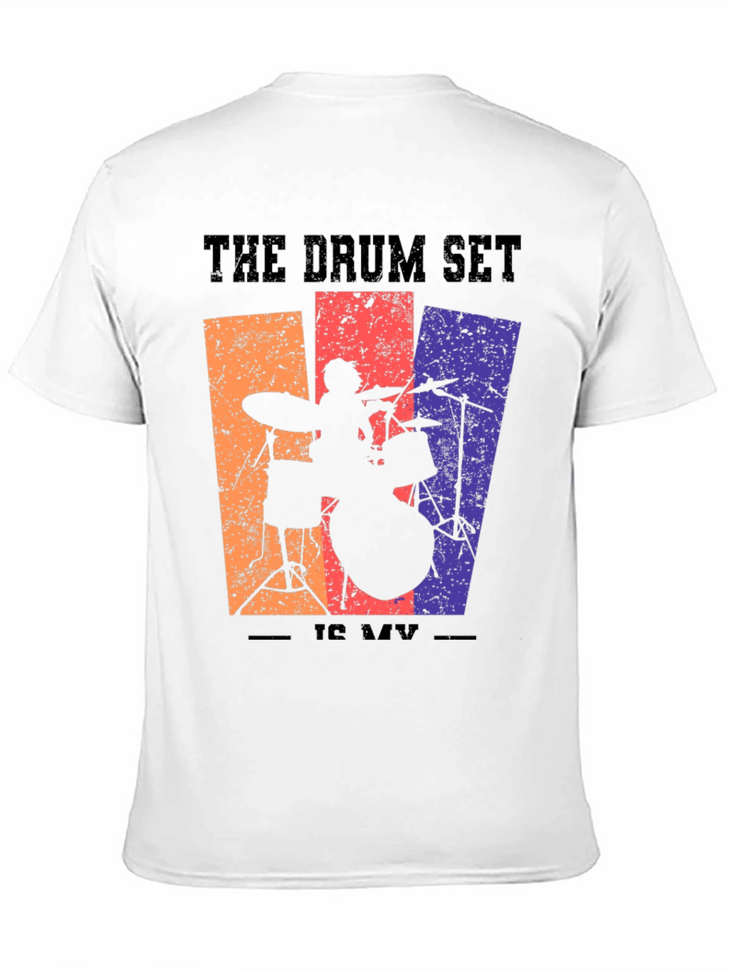 The Drum Set is My Life Graphic T-Shirt