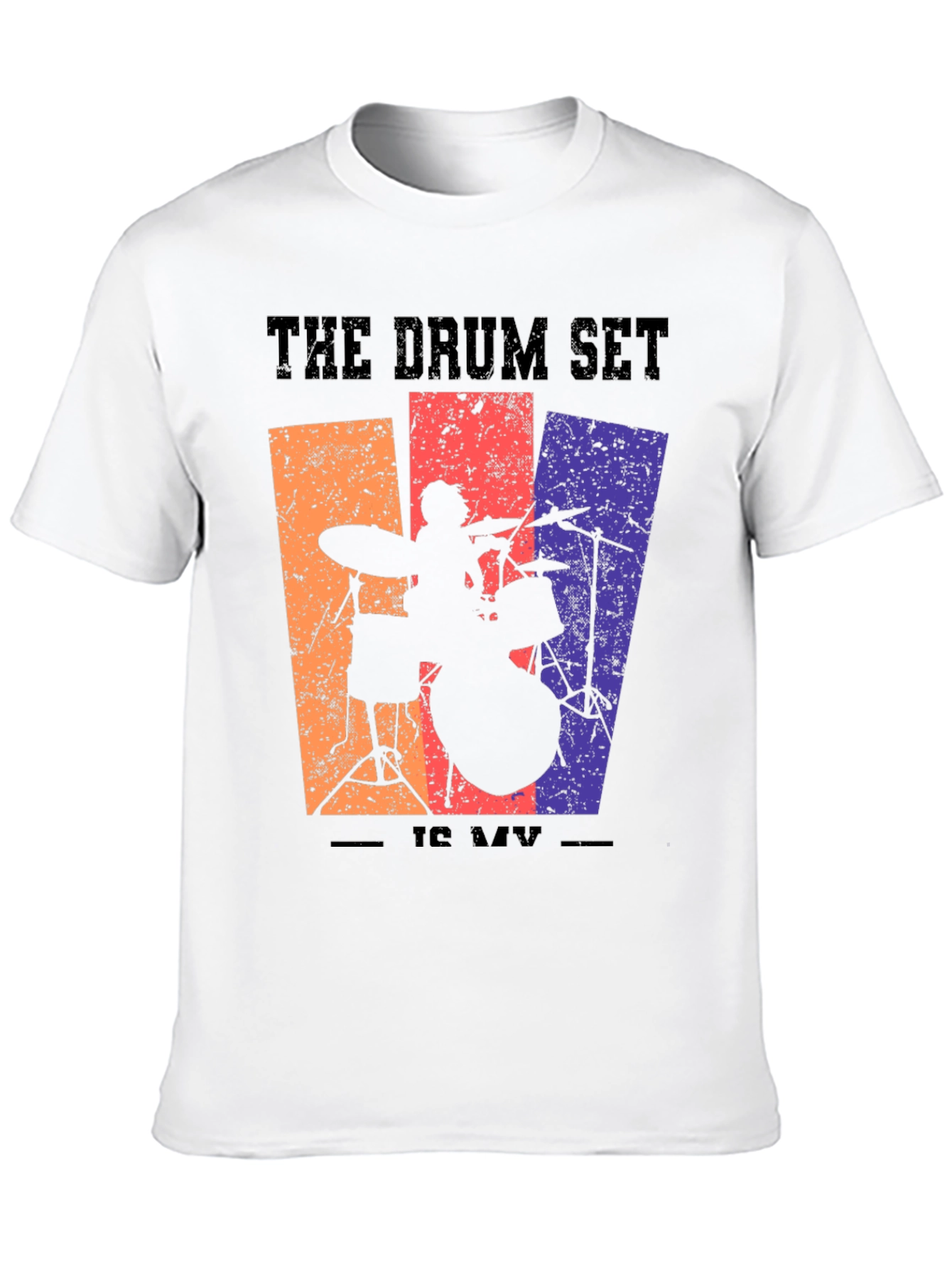 The Drum Set is My Life Graphic T-Shirt