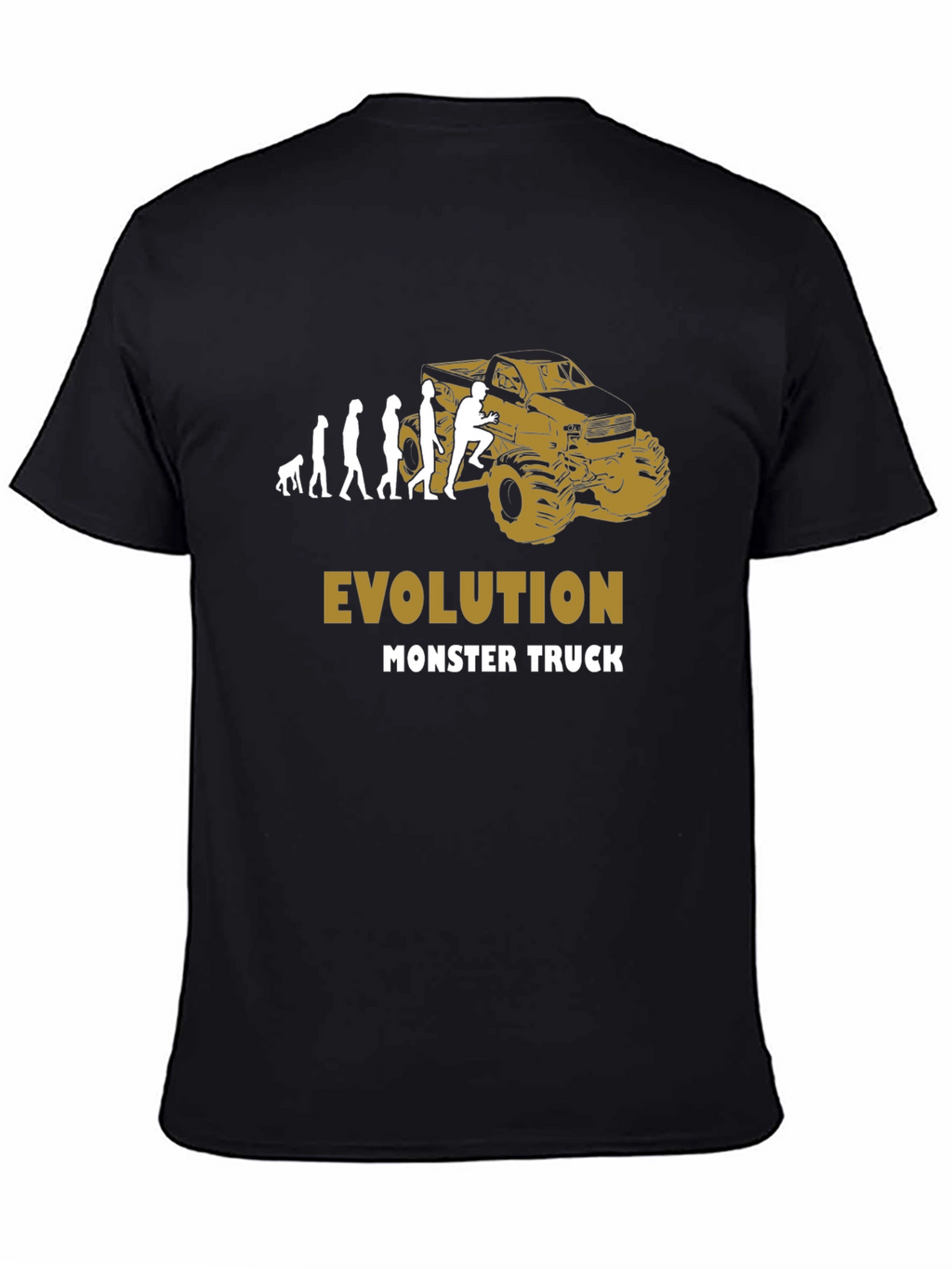 Evolution Monster Truck Black Graphic Tee