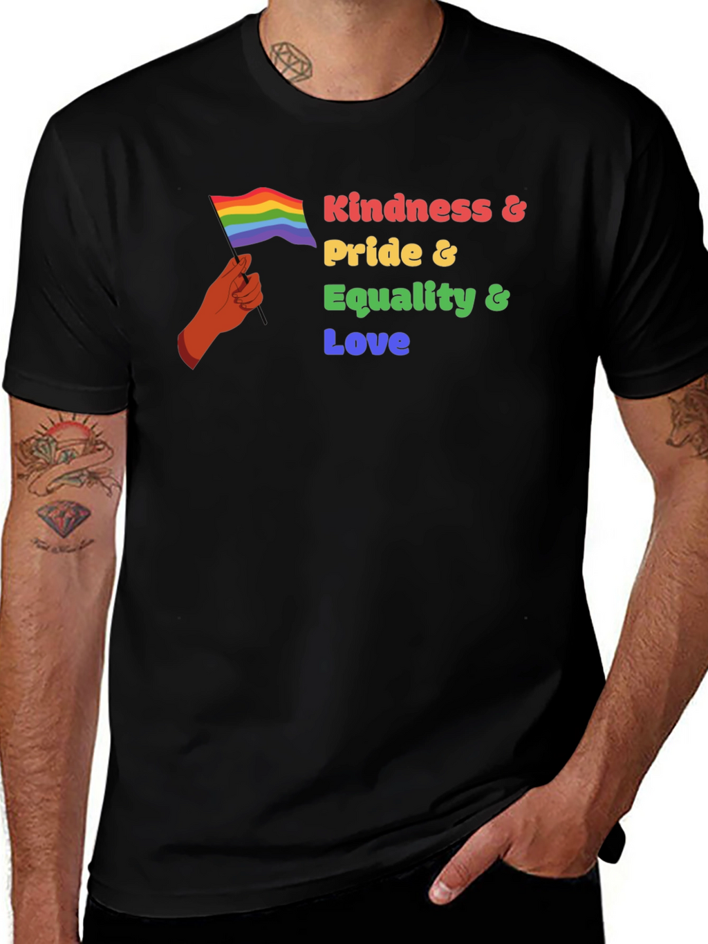 Kindness Pride Equality Love T-Shirt