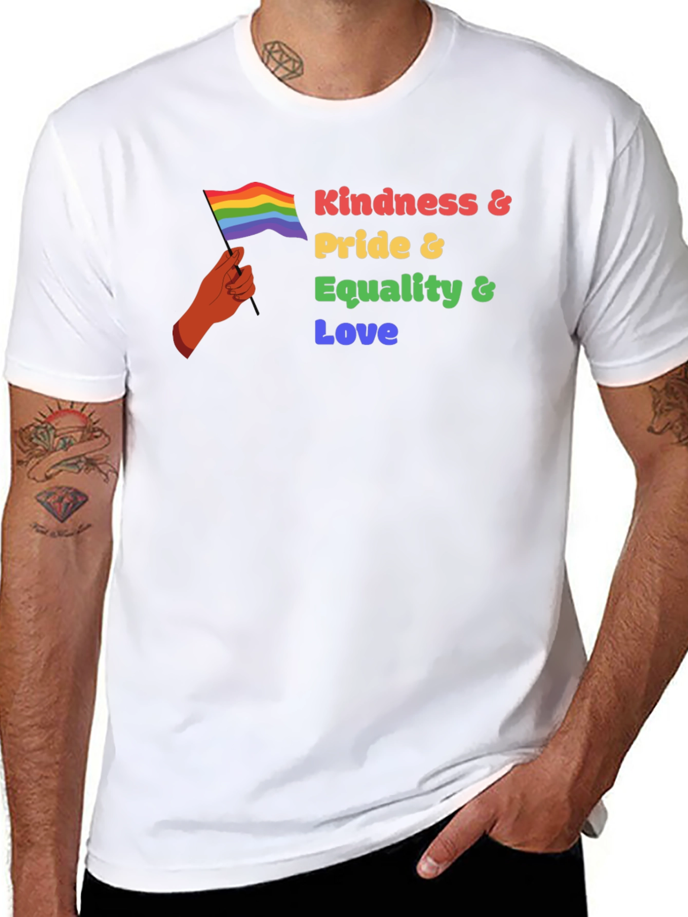 Kindness Pride Equality Love T-Shirt