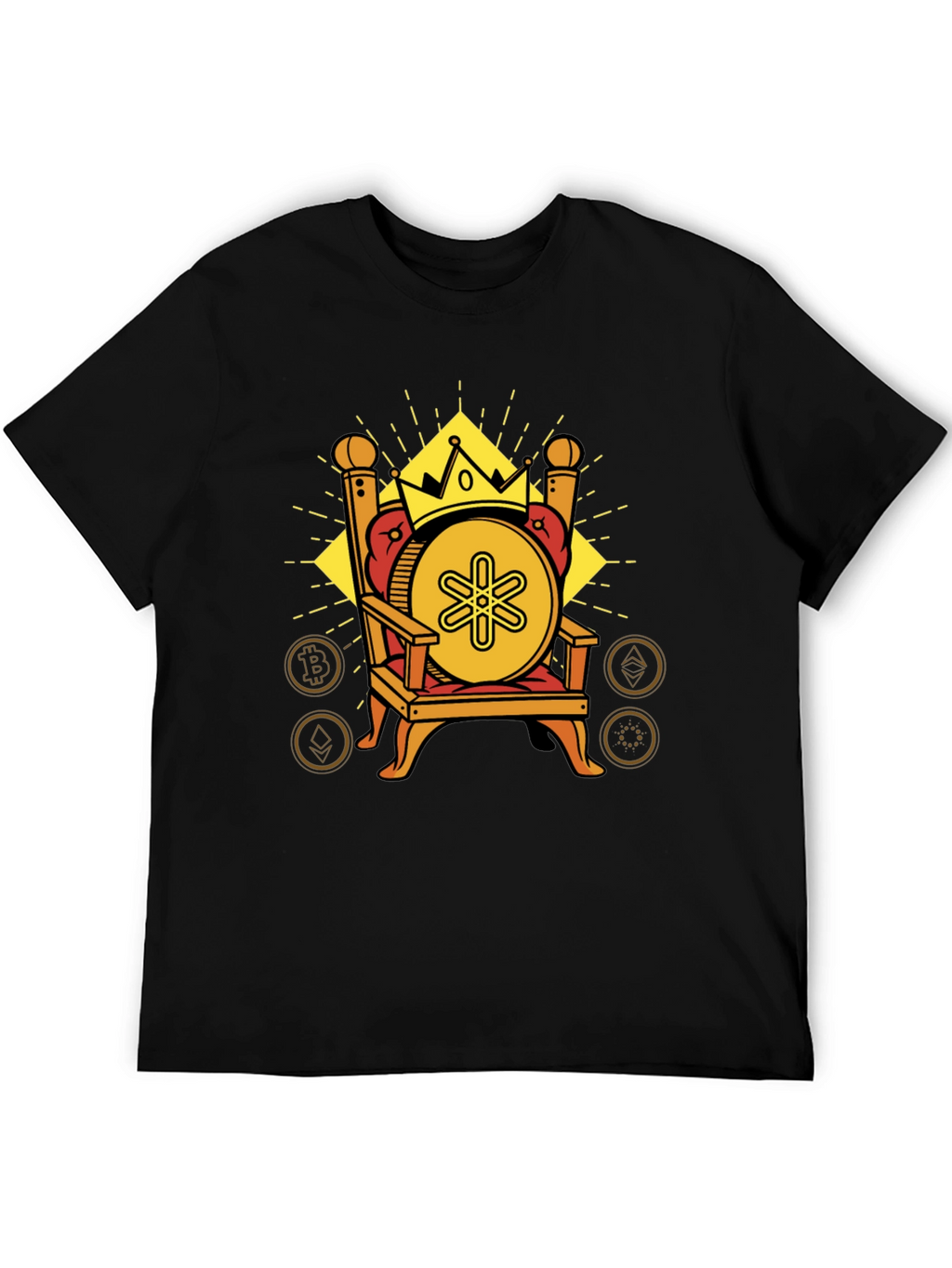Crypto King Black T-Shirt