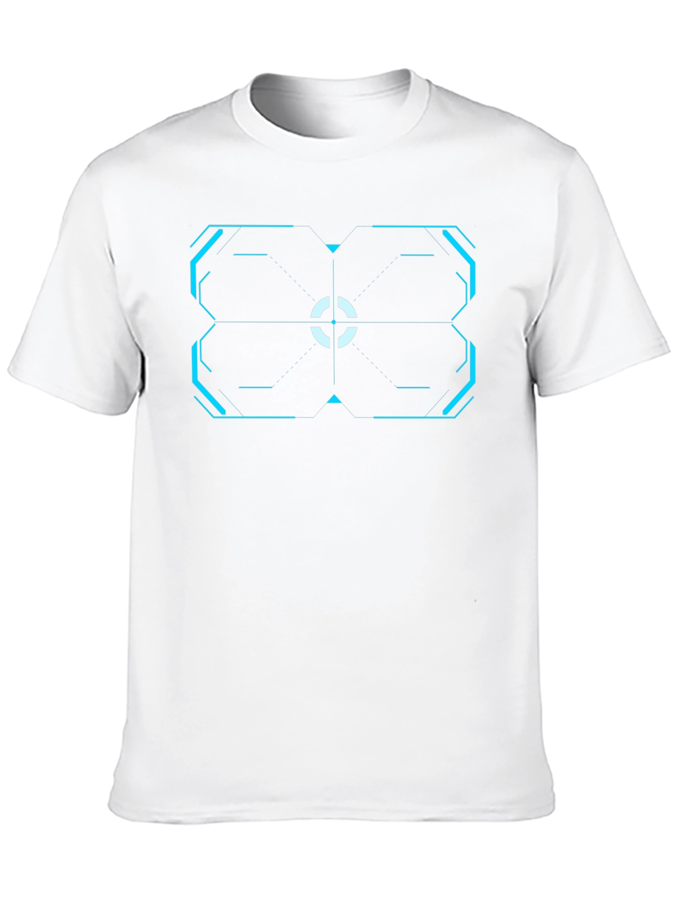 Cyberpunk Target T-Shirt - Black