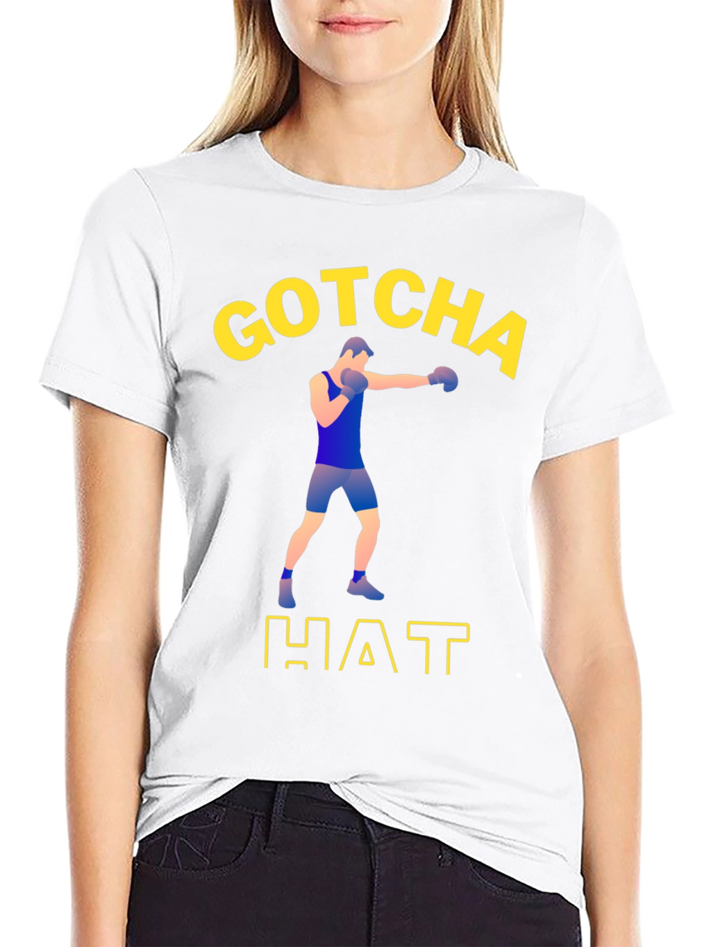 Gotcha Hat Boxing T-Shirt - Menswear