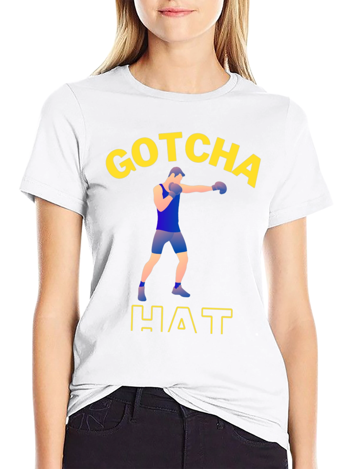 Gotcha Hat Boxing T-Shirt - Menswear