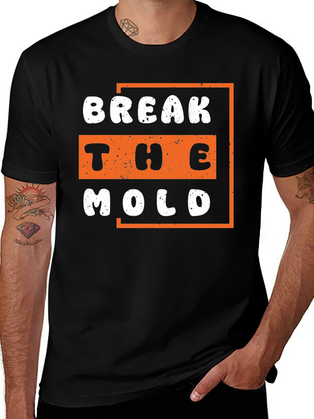 Break the Mold Graphic Tee - Unique Design