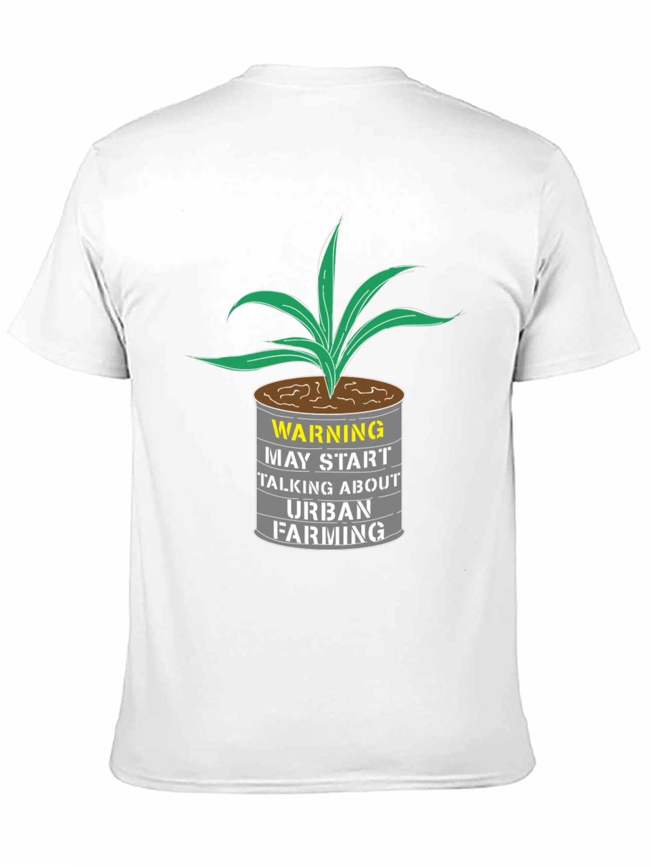 Urban Farming T-Shirt - Warning Graphic Tee