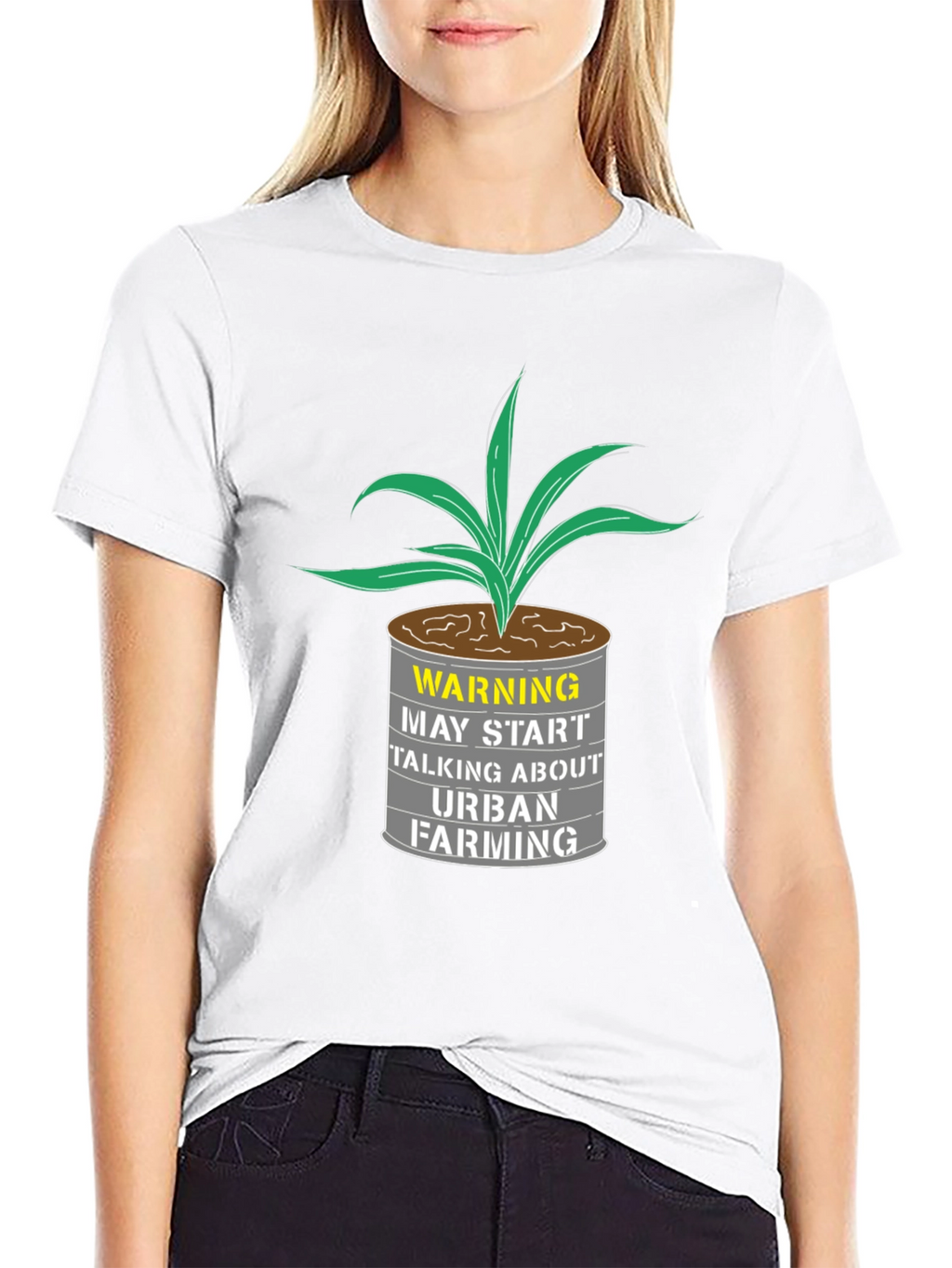 Urban Farming T-Shirt - Warning Graphic Tee