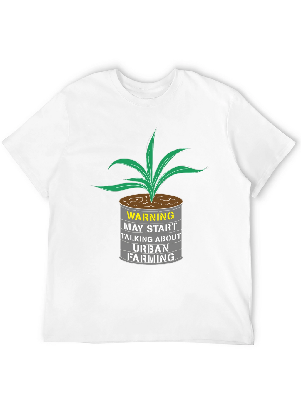 Urban Farming T-Shirt - Warning Graphic Tee
