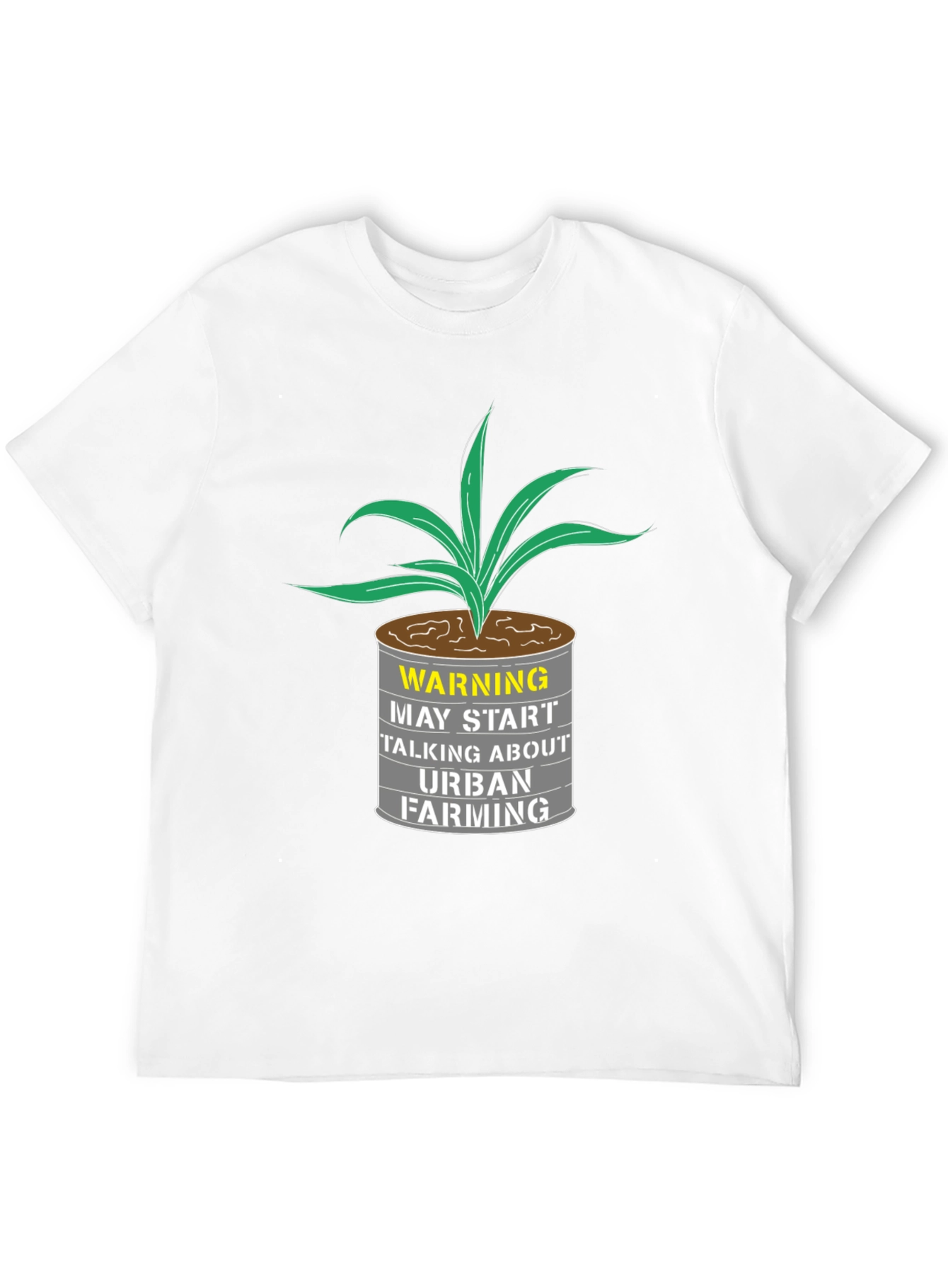 Urban Farming T-Shirt - Warning Graphic Tee