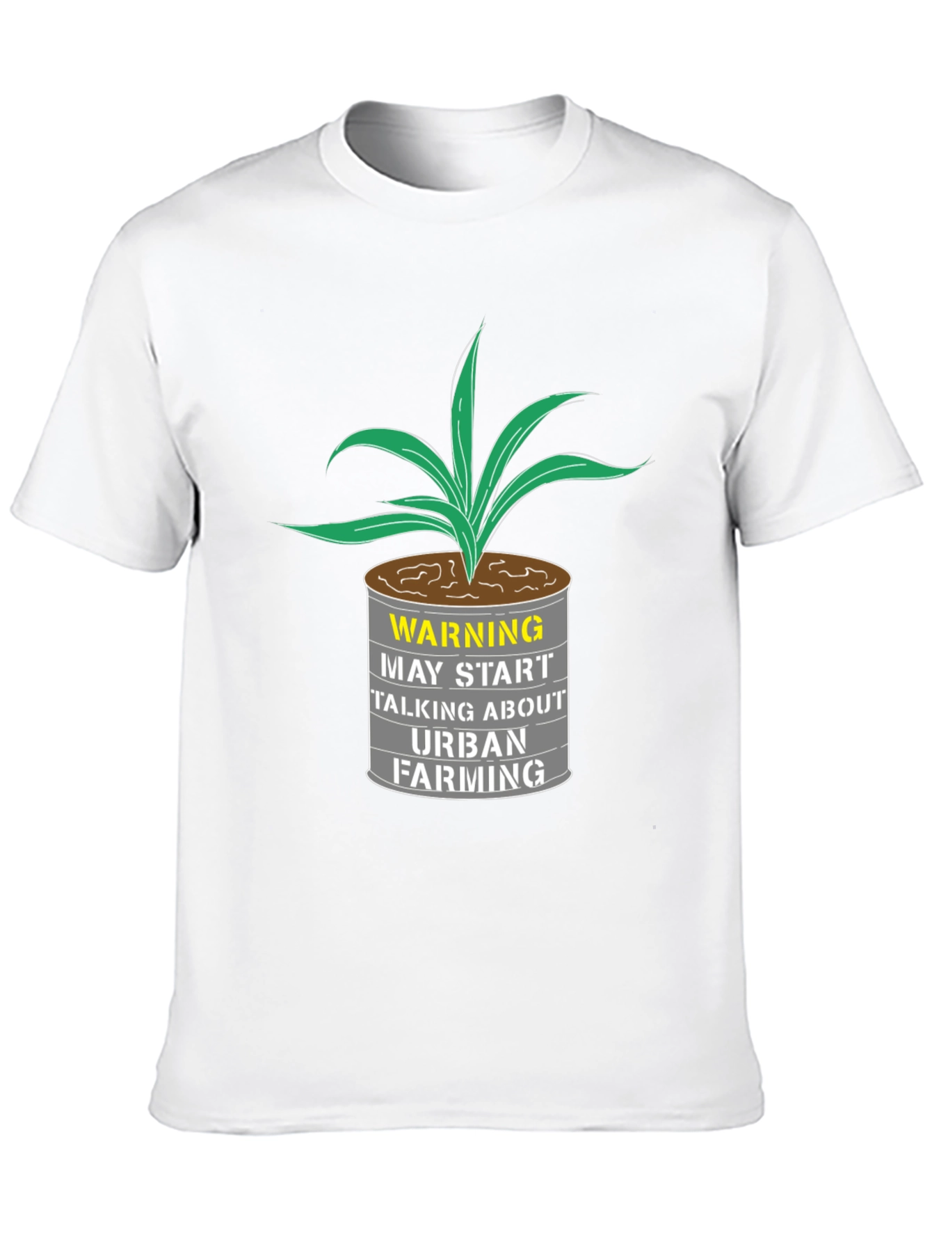 Urban Farming T-Shirt - Warning Graphic Tee