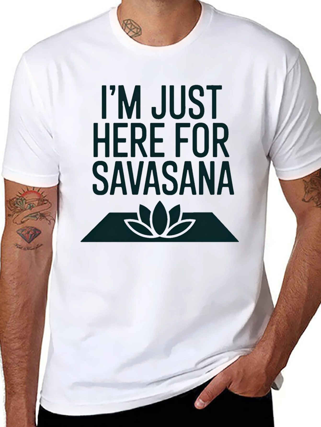Yoga Savasana T-Shirt - Relax & Recharge